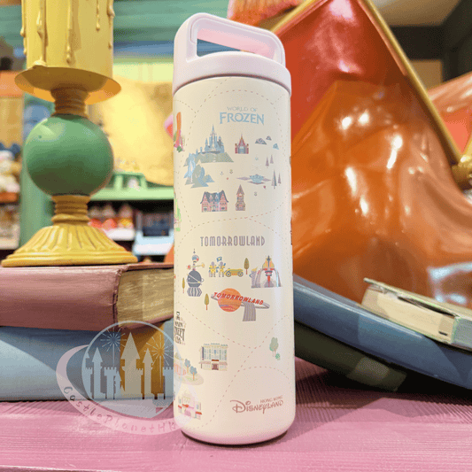 "Pre-Order" HKDL - Stainless Steel Water Bottle, Park Area Themed 2026