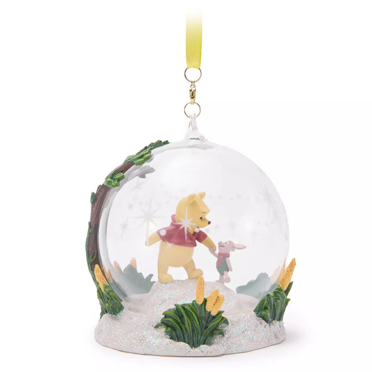 “Pre-order” HKDL - Winnie the Pooh and Piglet Glass Globe Sketchbook Ornament