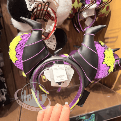 “Pre-order” HKDL - Maleficent Ear Headband for Adults, Halloween 2026