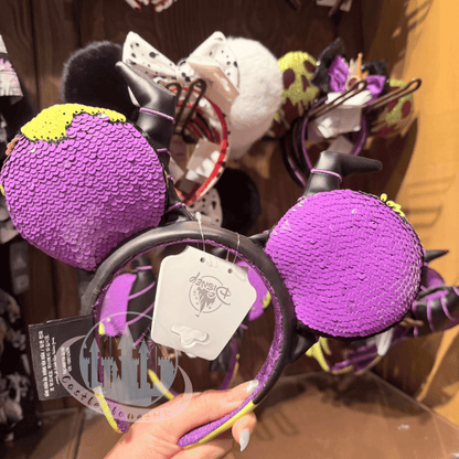 “Pre-order” HKDL - Maleficent Ear Headband for Adults, Halloween 2026