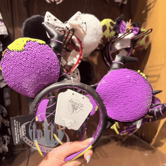 “Pre-order” HKDL - Maleficent Ear Headband for Adults, Halloween 2026