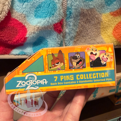 "Pre-Order" HKDL - Zootopia 2 2-Piece Mystery Pin Blind Pack