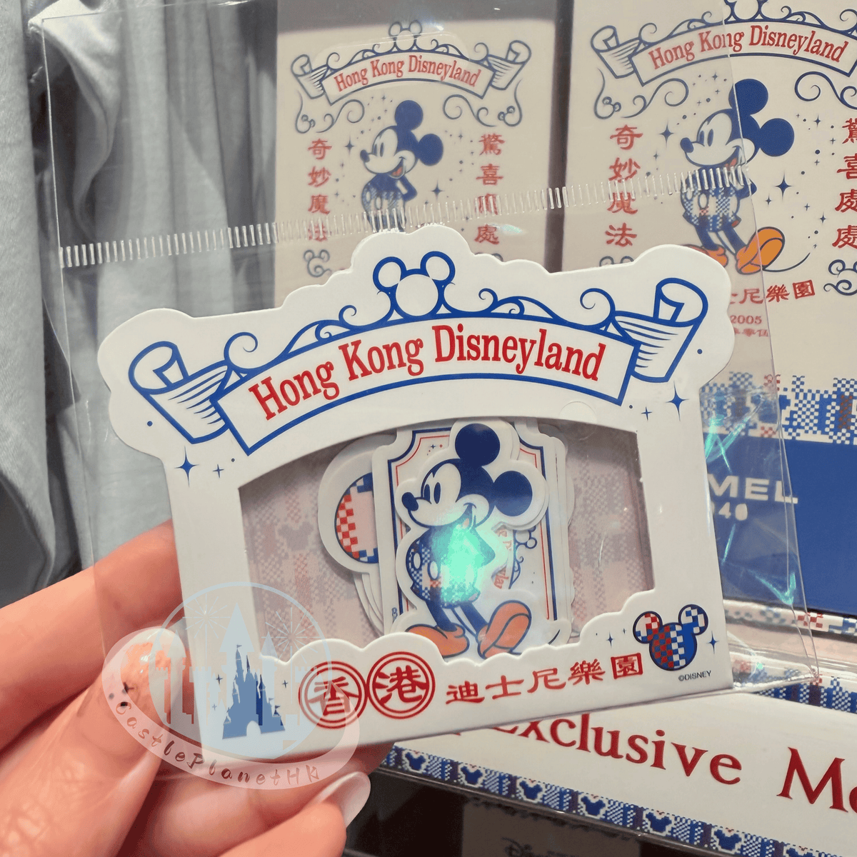 "Pre-Order" HKDL - Mickey Die-Cut Sticker Set, Mickey's Hong Kong Colors 2026