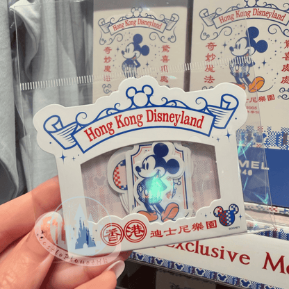 "Pre-Order" HKDL - Mickey Die-Cut Sticker Set, Mickey's Hong Kong Colors 2026