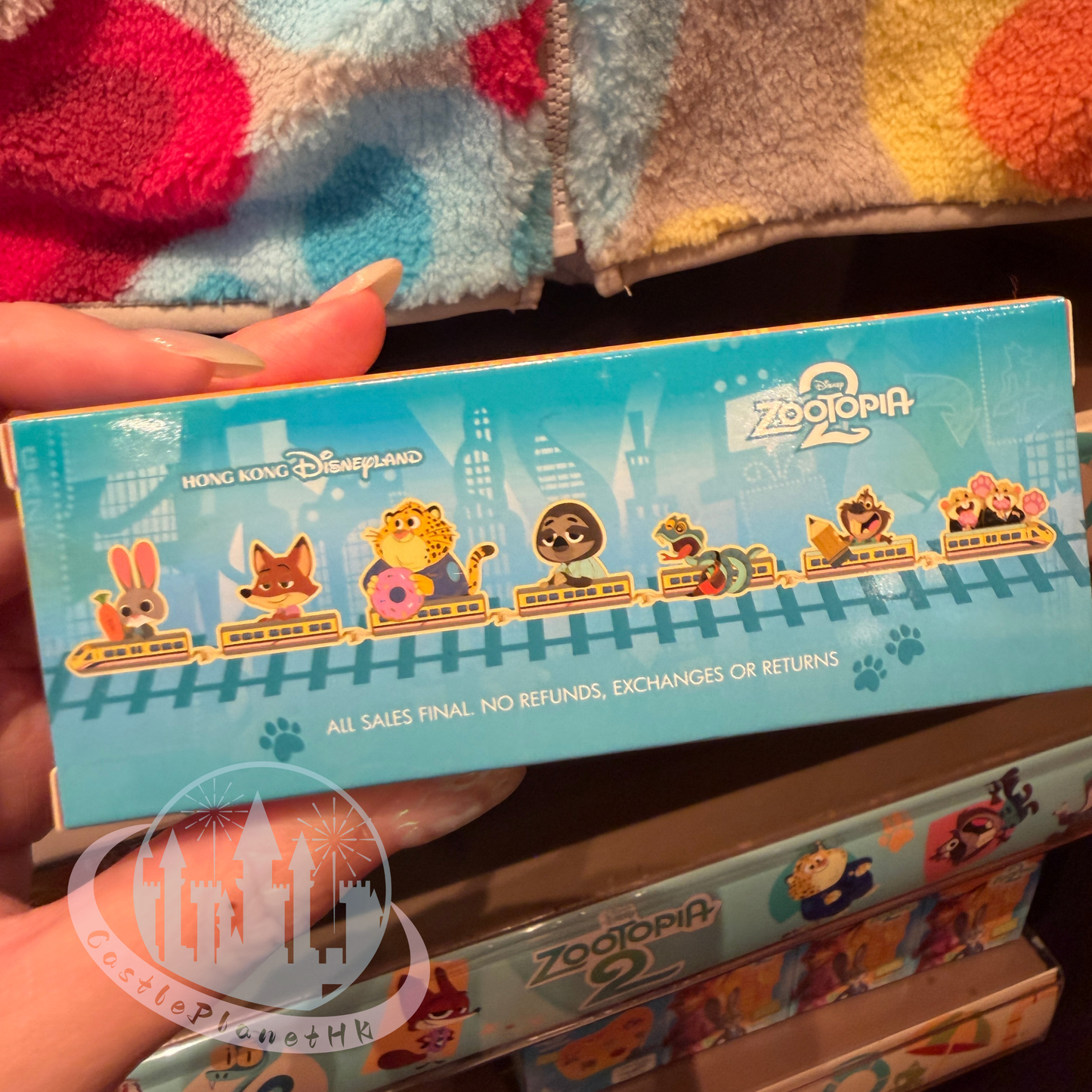 "Pre-Order" HKDL - Zootopia 2 2-Piece Mystery Pin Blind Pack