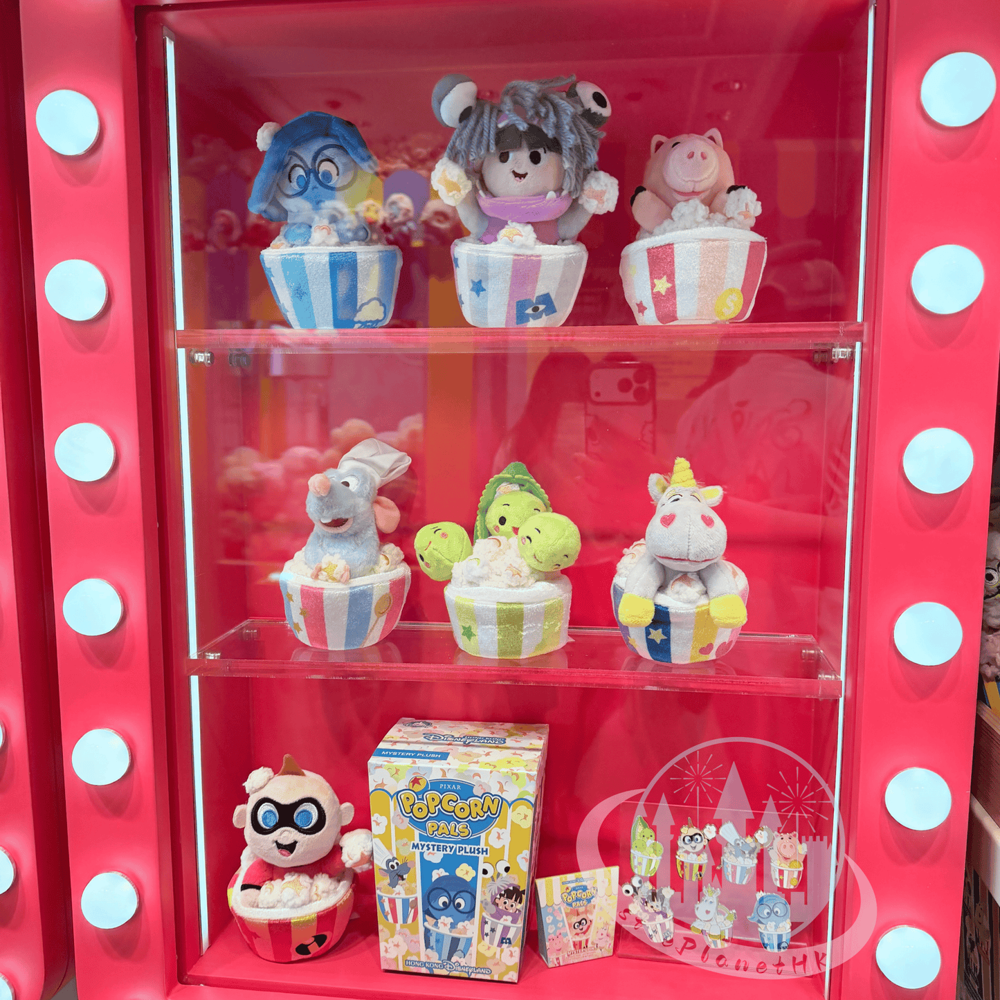 "Pre-Order" HKDL - PIXAR POPCORN PALS 2026 Plush Mystery Box