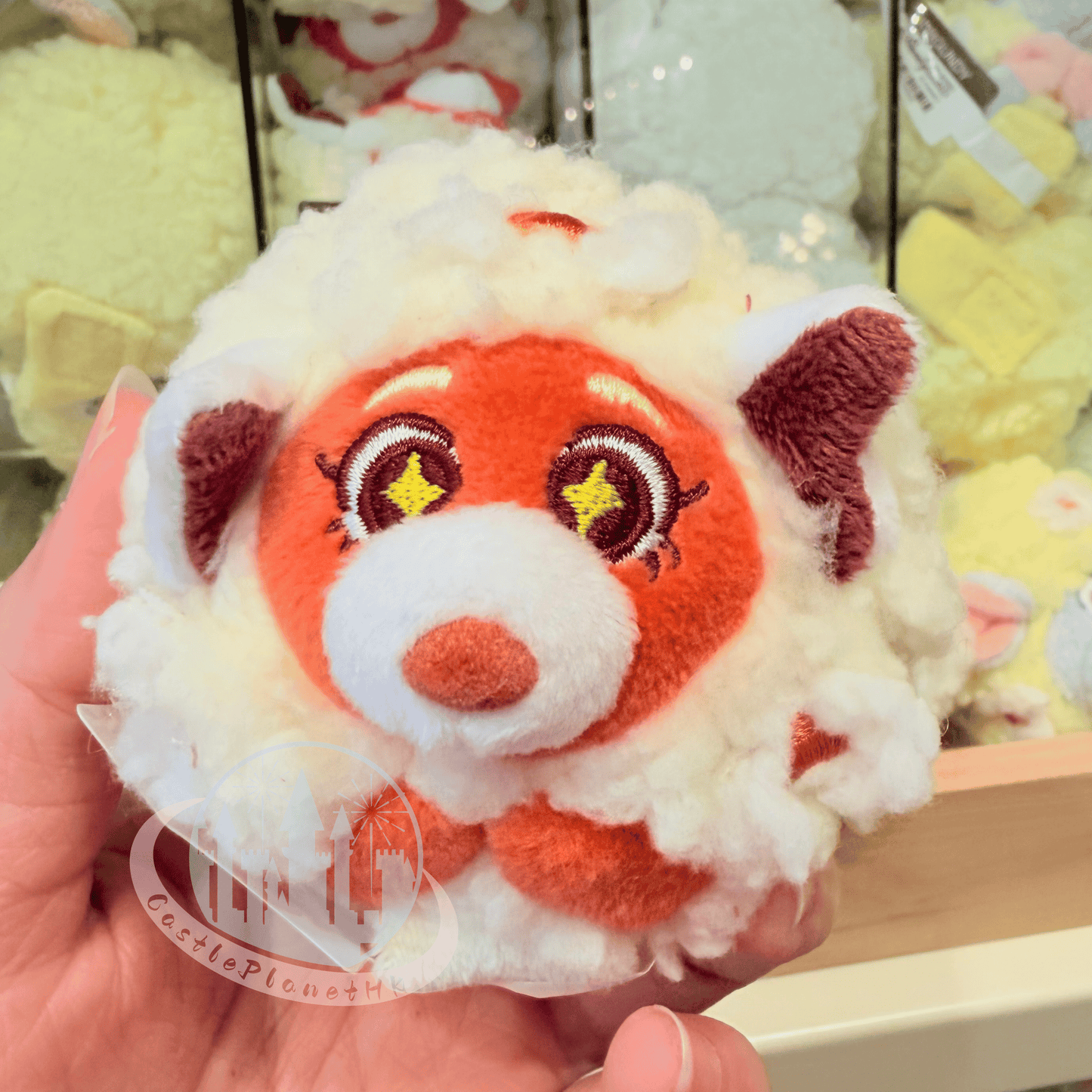 "Pre-Order" HKDL - Red Panda Mei Lee Plush Accessory DIY Own Headband - Create Your Own Headband, PIXAR POPCORN PALS 2026