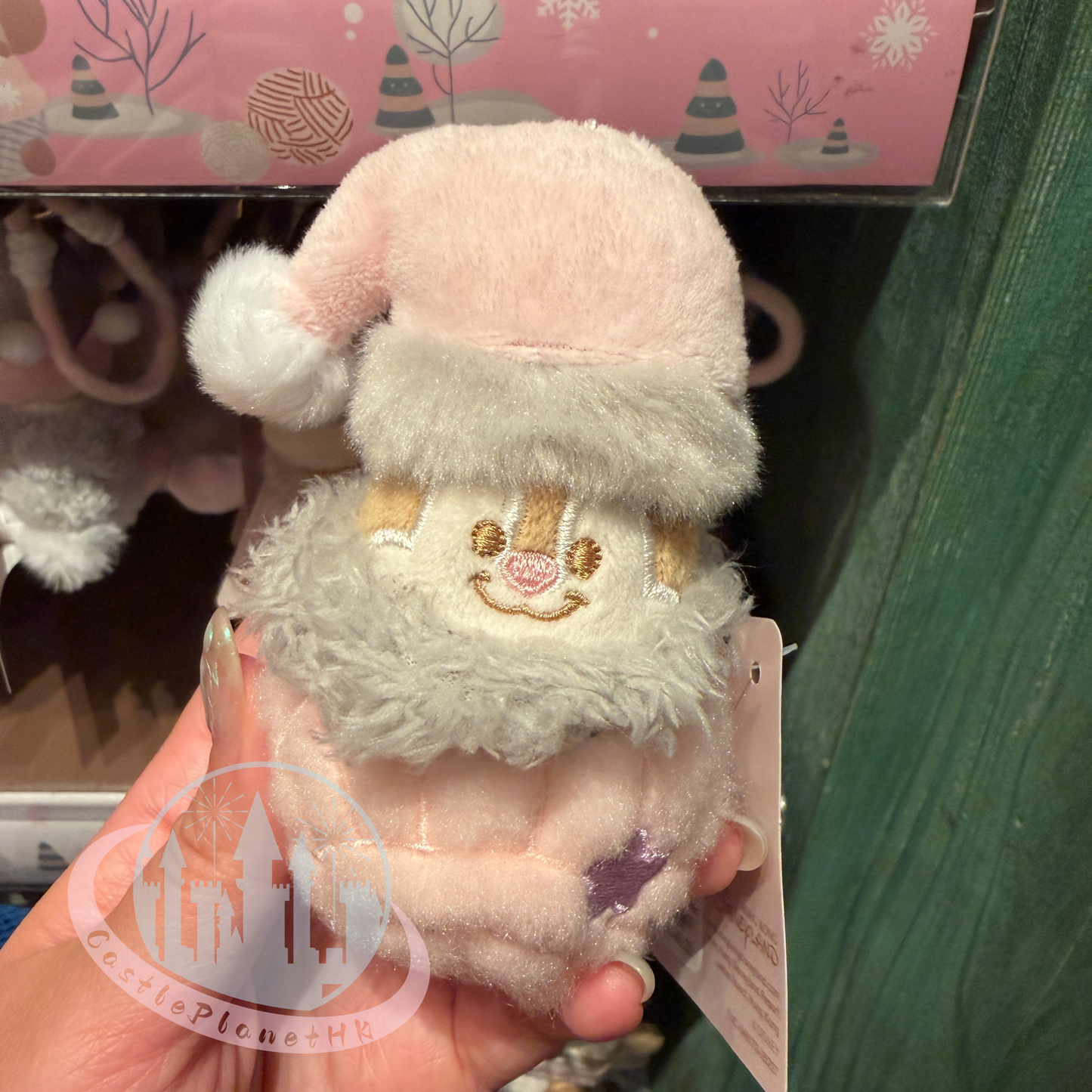 "Pre-Order" HKDL - Dale Plush Keychain, 2025 Christmas