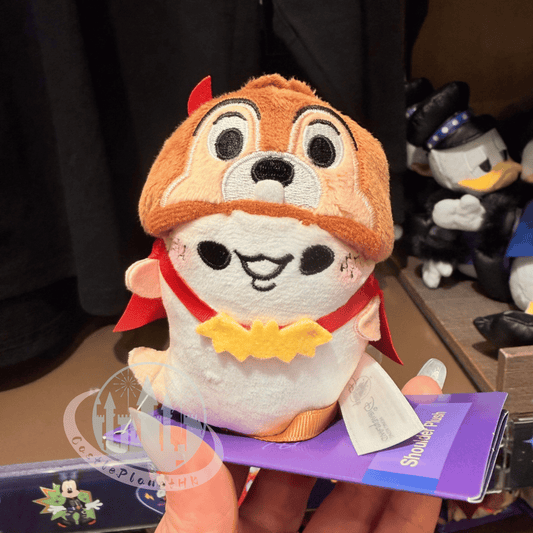 "Pre-Order" HKDL - Chip Magnetic Shoulder Pal Plush, Halloween Spooky Rock Band 2026