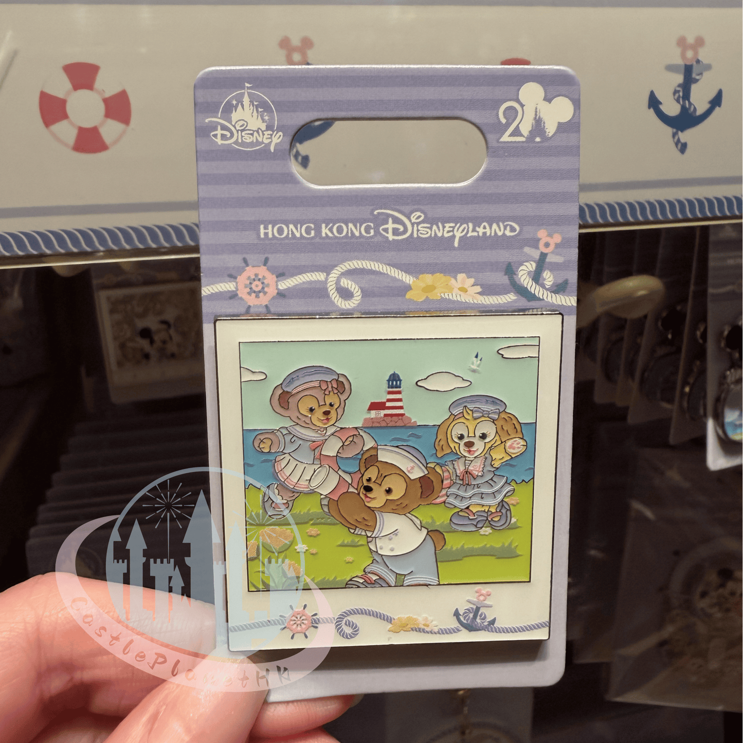 "Pre-Order" HKDL - Duffy, ShellieMay and CookieAnn pins, Duffy and Friends “Springtime Voyage” 2026