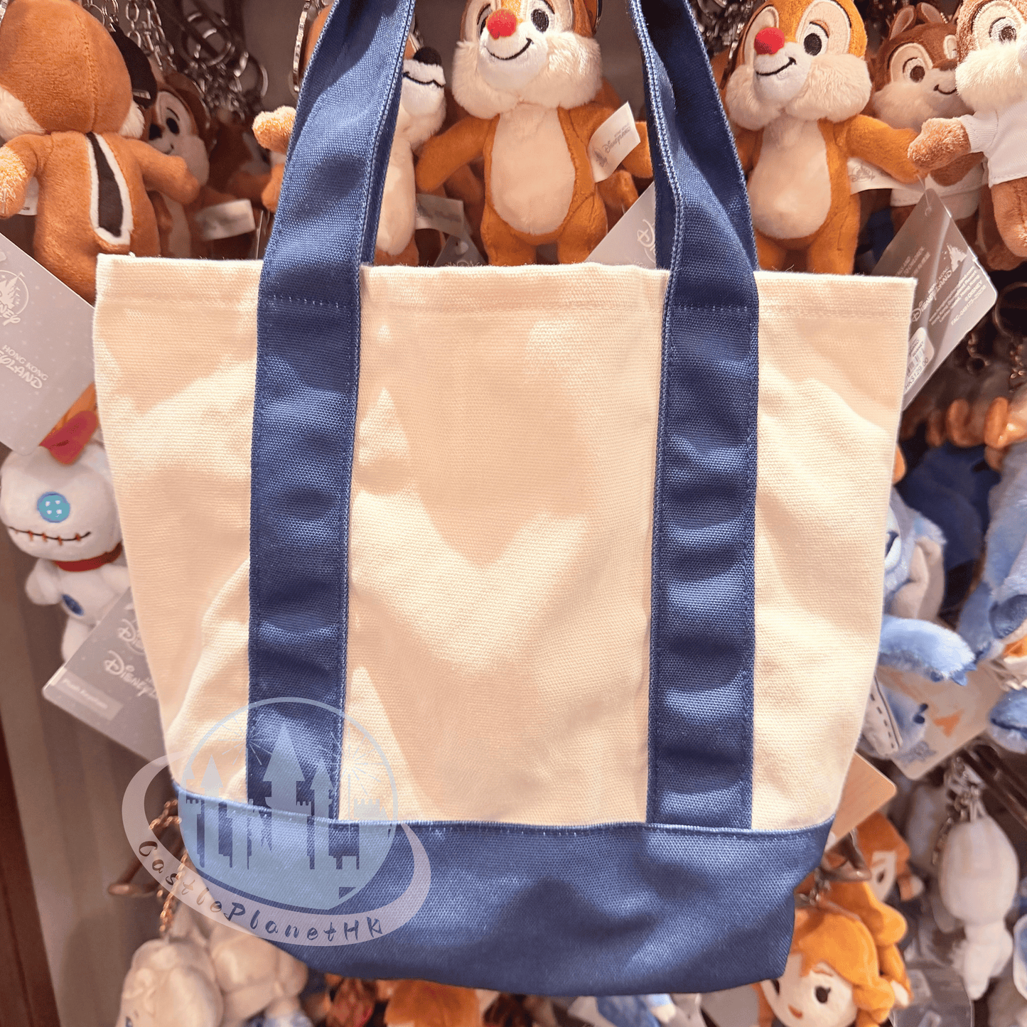 "Pre-Order" HKDL - Mickey & Duffy Plush Face Tote Bag