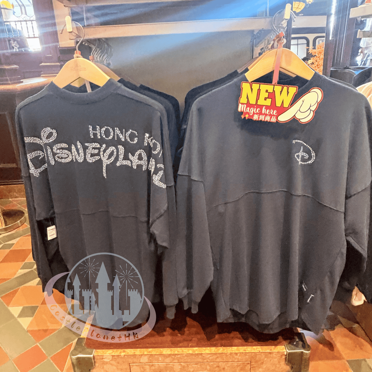 “Pre-order” HKDL - Park Logo Spirit Jersey for Adults, Hong Kong Disneyland 2026