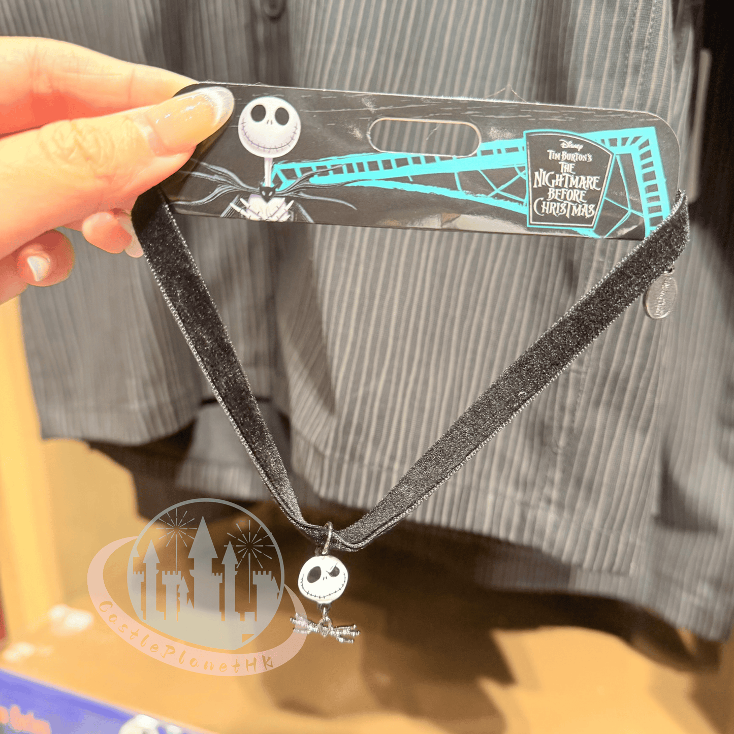 "Pre-Order" HKDL - Jack The Nightmare Before Christmas Choker 12", Halloween 2026