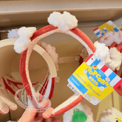 "Pre-Order" HKDL - Popcorn Headband (Disney Personalized Headband) - Create Your Own Headband, PIXAR POPCORN PALS 2026