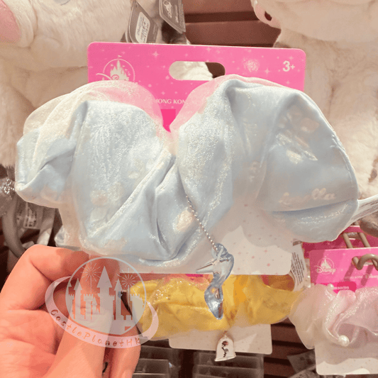"Pre-Order" HKDL - Cinderella Hair Scrunchies with Charm