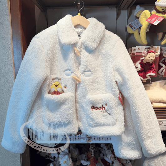 “Pre-order” HKDL - Winnie the Pooh Sherpa Jacket for Adults, Winter Woolies 2026