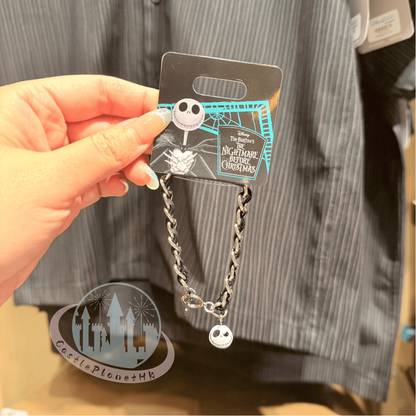 "Pre-Order" HKDL - Jack The Nightmare Before Christmas Bracelet 7.1", Halloween 2026