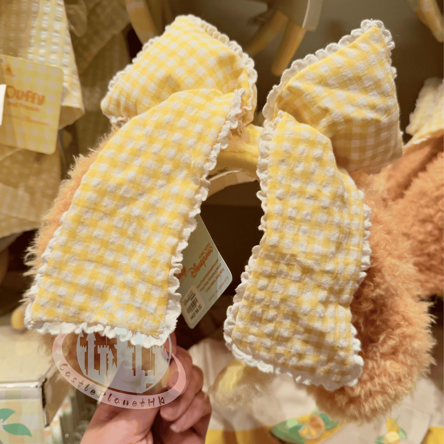 "Pre-Order" HKDL - CookieAnn Bow ears Headband for Adults, Duffy and Friends Lemon Fiesta 2026