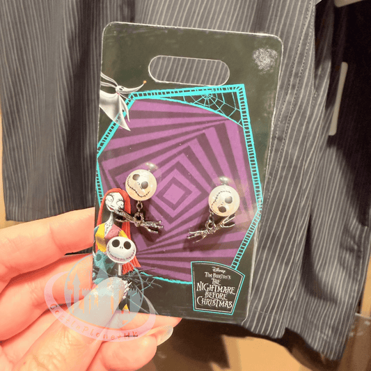 "Pre-Order" HKDL - Jack The Nightmare Before Christmas Earrings, Halloween 2026