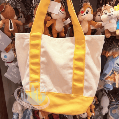 "Pre-Order" HKDL - Winnie the Pooh & Piglet Plush Face Tote Bag