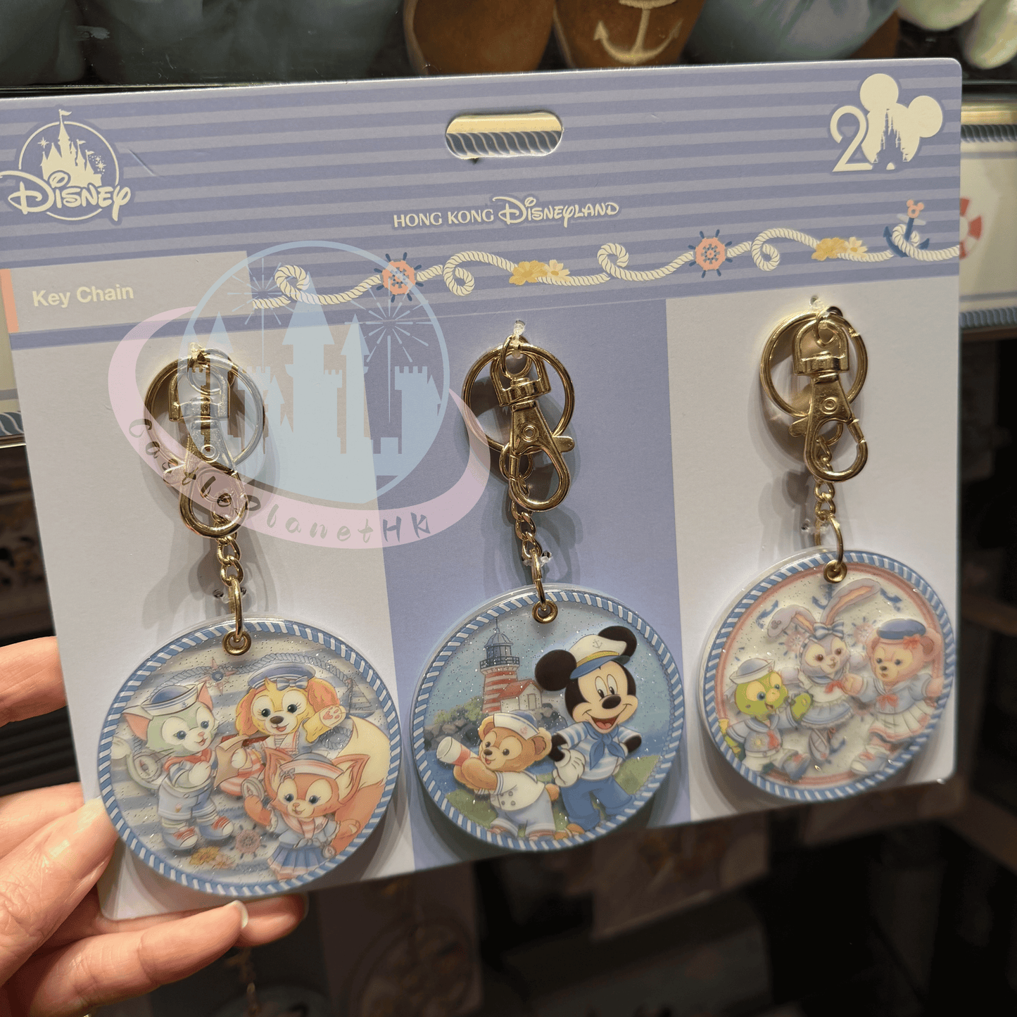 "Pre-Order" HKDL - Keychain set, Duffy and Friends “Springtime Voyage” 2026