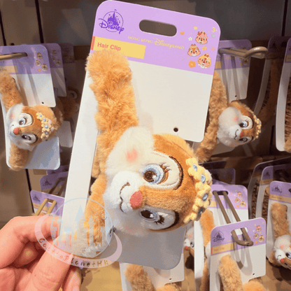 "Pre-Order" HKDL - Clarice Plush Head Hair Clip, Forest Fairies 2026