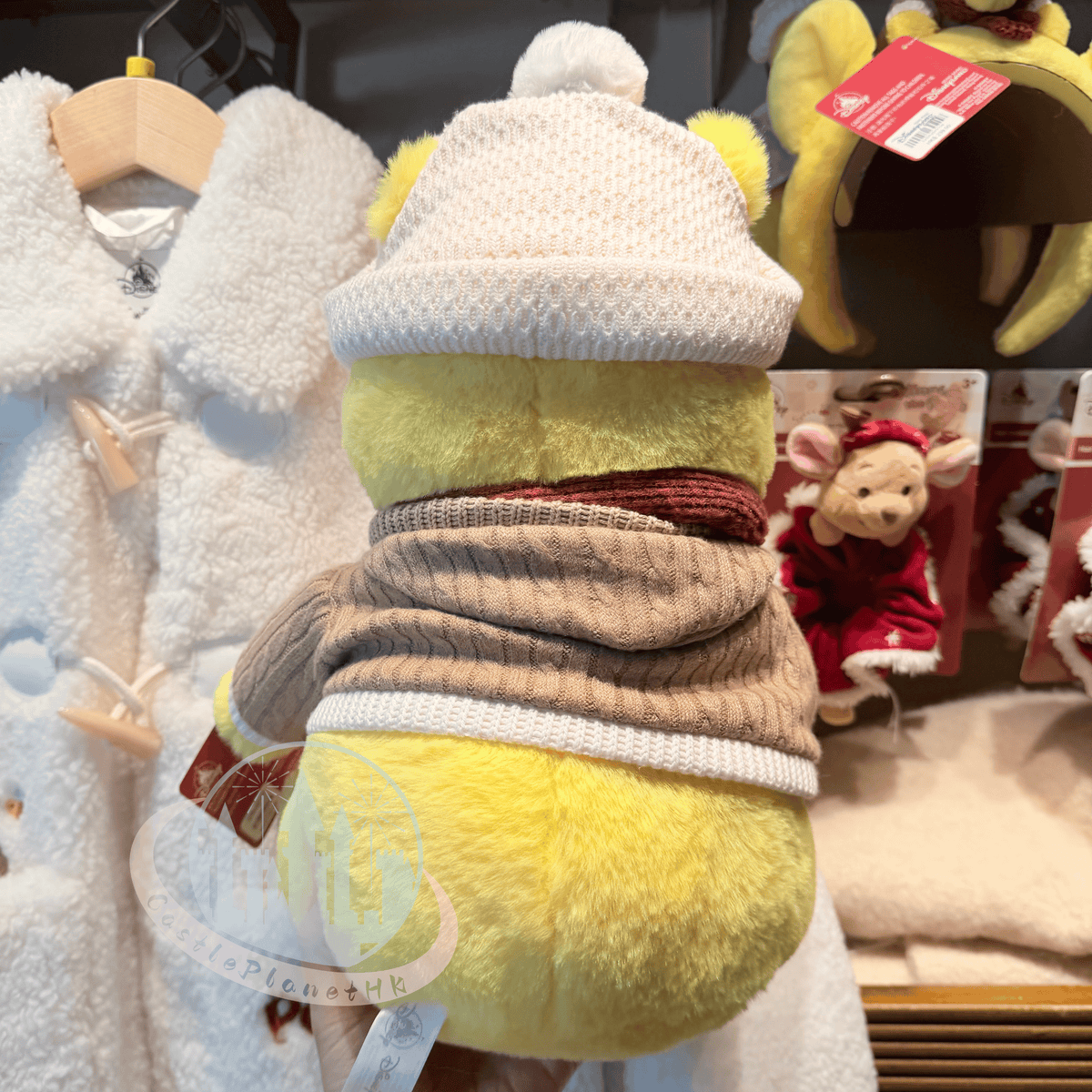 "Pre-Order" HKDL - Winnie the Pooh Plush Toy, Winter Woolies 2026