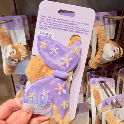 "Pre-Order" HKDL - Clarice Plush Head Hair Clip, Forest Fairies 2026