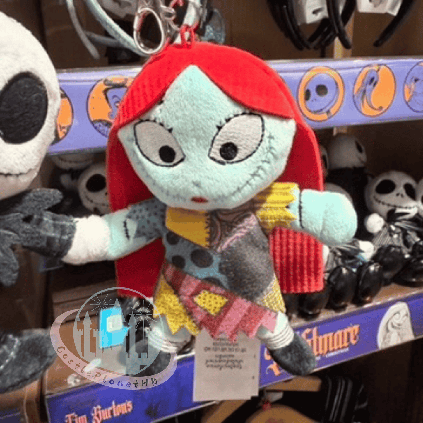 "Pre-Order" HKDL - Sally & Jack The Nightmare Before Christmas Plush Bag Charm set, Halloween 2026