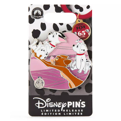 "Pre-Order" HKDL - Sgt. Tibbs, Lucky and Rolly Pin, 101 Dalmatians 65th Anniversary