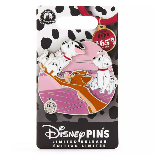 "Pre-Order" HKDL - Sgt. Tibbs, Lucky and Rolly Pin, 101 Dalmatians 65th Anniversary