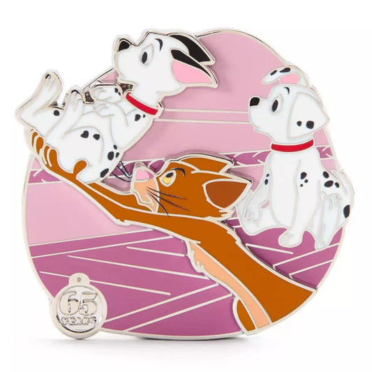 "Pre-Order" HKDL - Sgt. Tibbs, Lucky and Rolly Pin, 101 Dalmatians 65th Anniversary