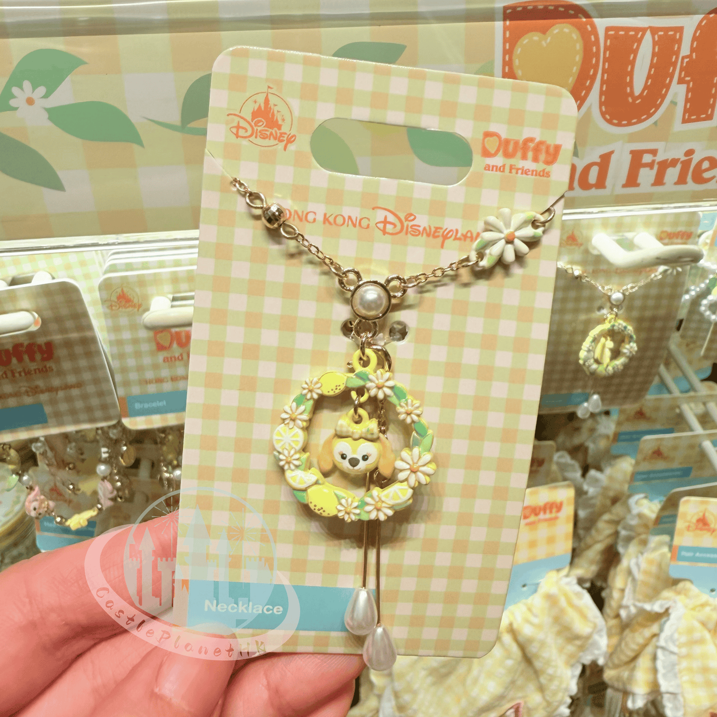 "Pre-Order" HKDL - CookieAnn Necklace, Duffy and Friends Lemon Fiesta 2026