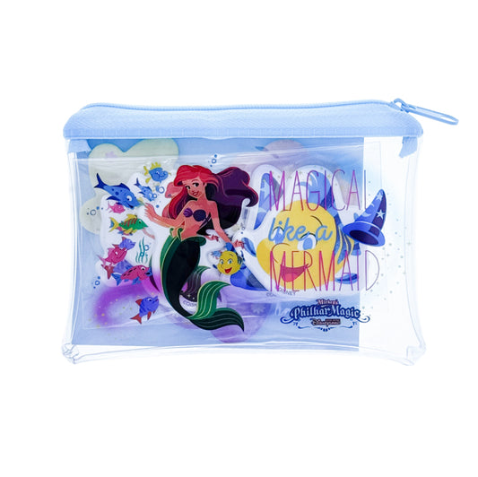"Pre-Order" HKDL - Mini Pouch with Memo & Stickers set, Mickey’s PhilharMagic 2026