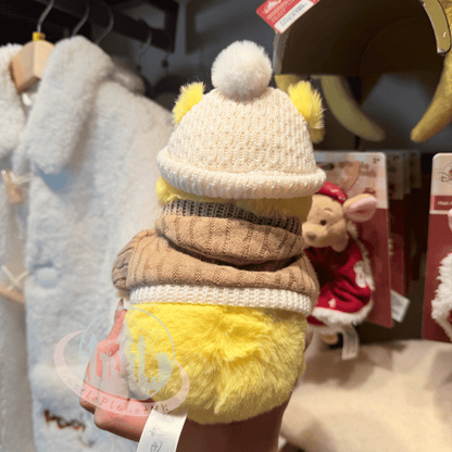 "Pre-Order" HKDL - Winnie the Pooh small Plush Toy, Winter Woolies 2026
