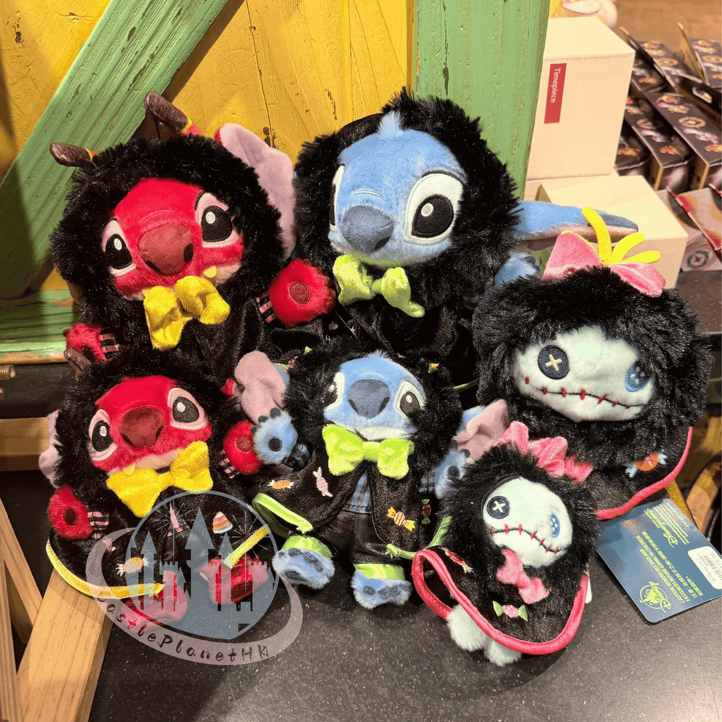 "Pre-Order" HKDL - Stitch Plush Bag Charm, Halloween Trick-or-Treat 2026
