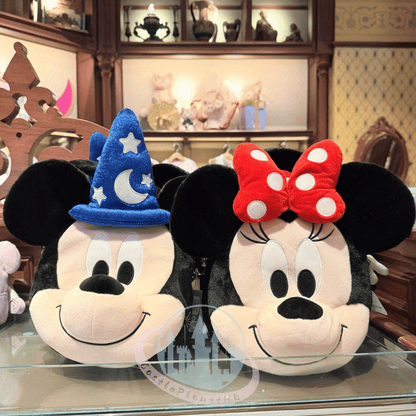"Pre-Order" HKDL - Sorcerer Mickey Plush Face Crossbody Bag