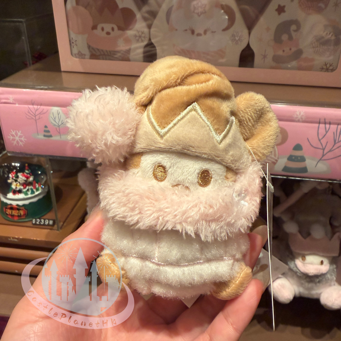 "Pre-Order" HKDL - Mickey Plush Keychain, 2025 Christmas