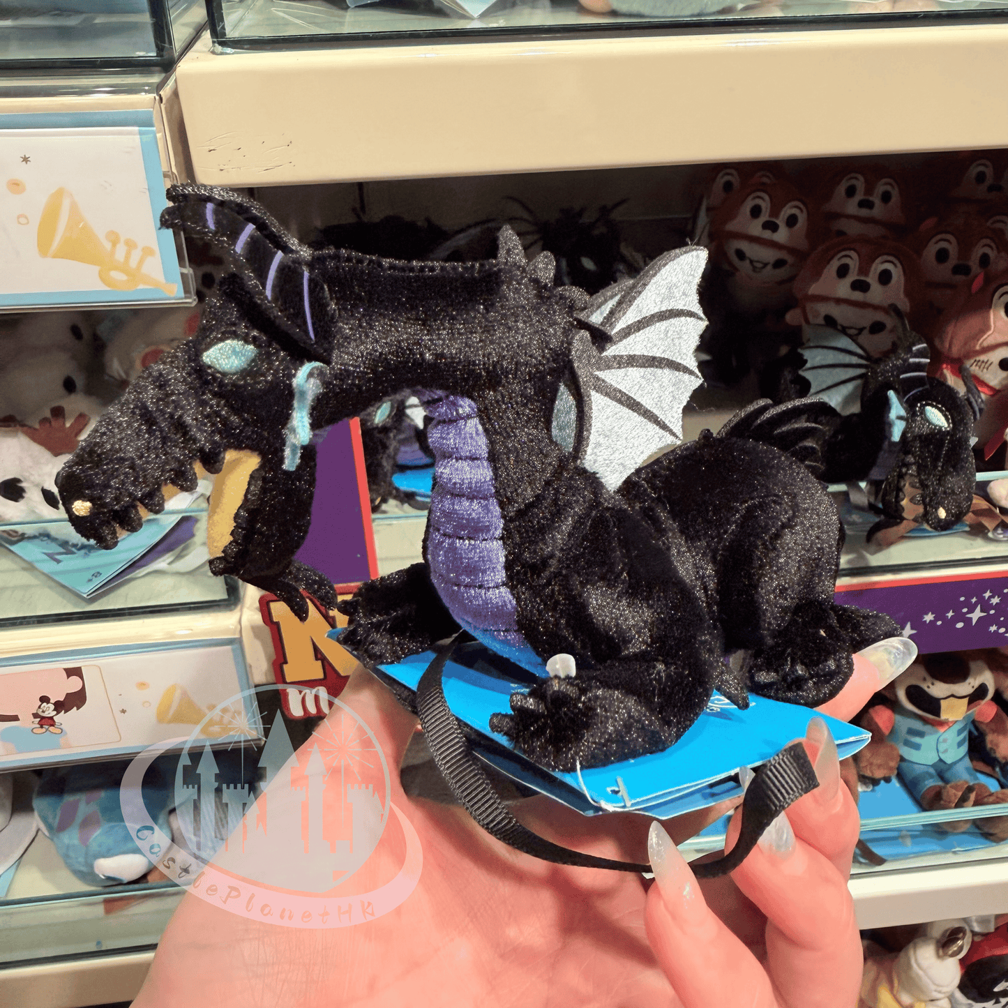 "Pre-Order" HKDL - Maleficent Magnetic Shoulder Pal Plush, Sleeping Beauty 2026