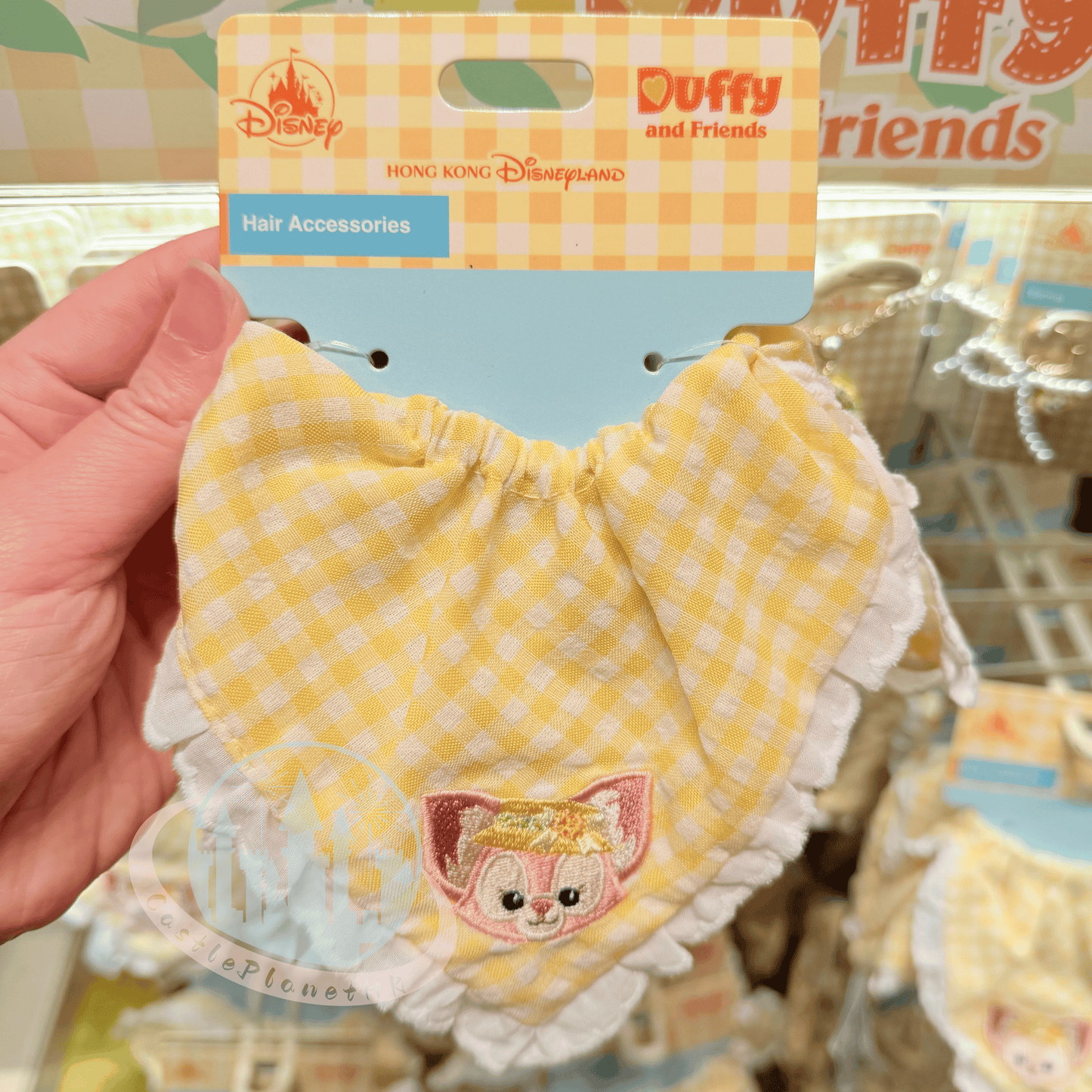 "Pre-Order" HKDL - LinaBell Hair Scrunchie, Duffy and Friends Lemon Fiesta 2026
