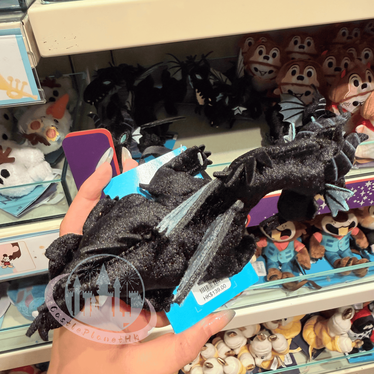 "Pre-Order" HKDL - Maleficent Magnetic Shoulder Pal Plush, Sleeping Beauty 2026