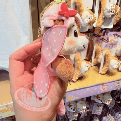 "Pre-Order" HKDL - Chip Plush Bag Charm, Forest Fairies 2026