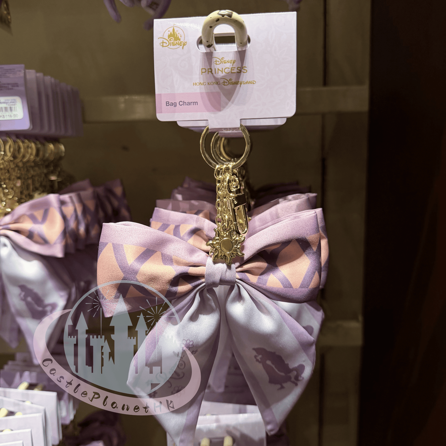 "Pre-Order" HKDL - Rapunzel Bag Charm, Tangled 2026