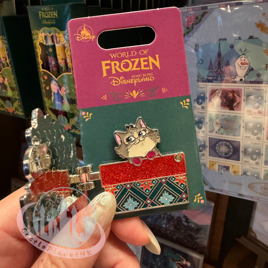 "Pre-Order" HKDL - Elsa and Anna Holiday Box Pin, World of Frozen