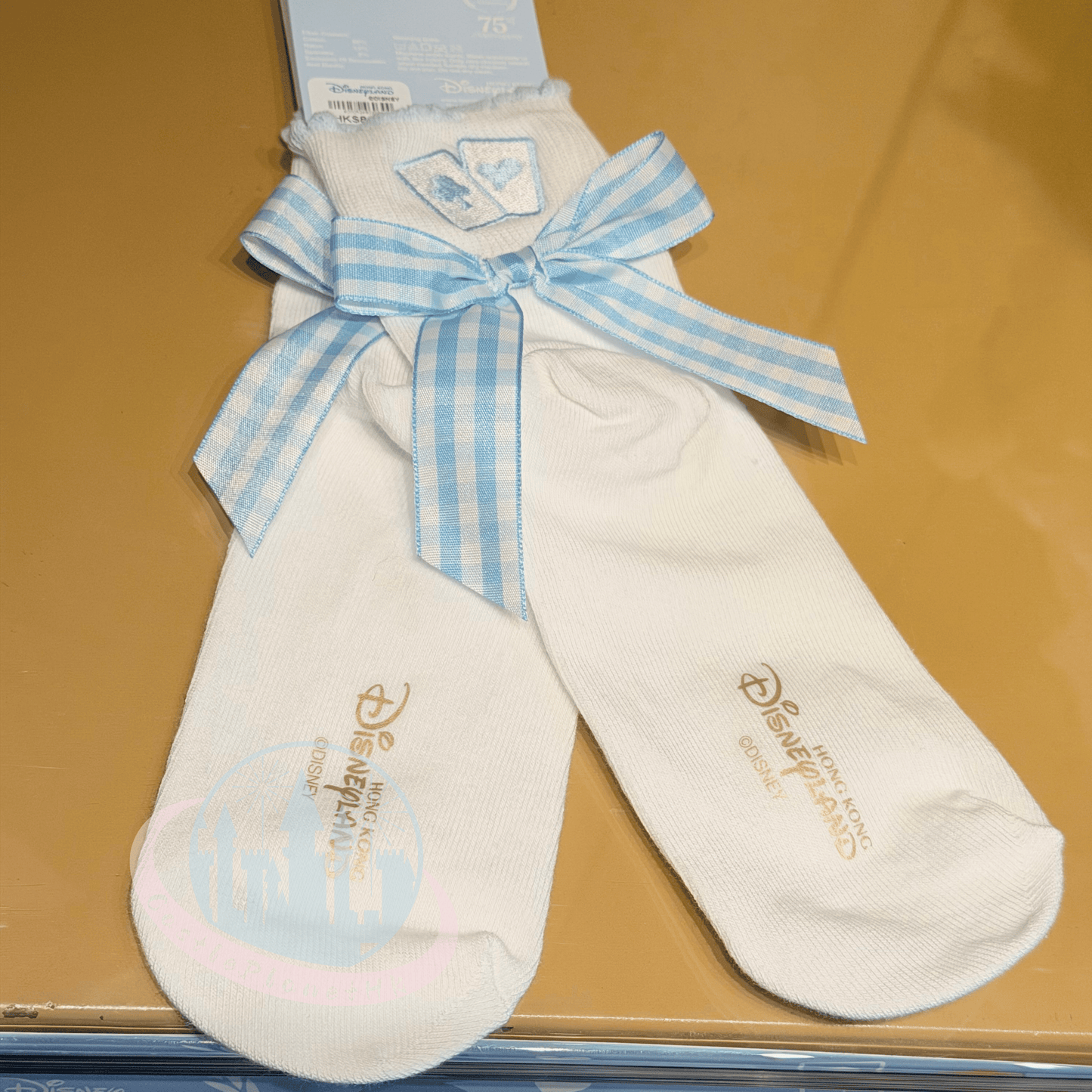 "Pre-Order" HKDL - 23-25cm Socks, Alice in Wonderland 75th Anniversary 2026