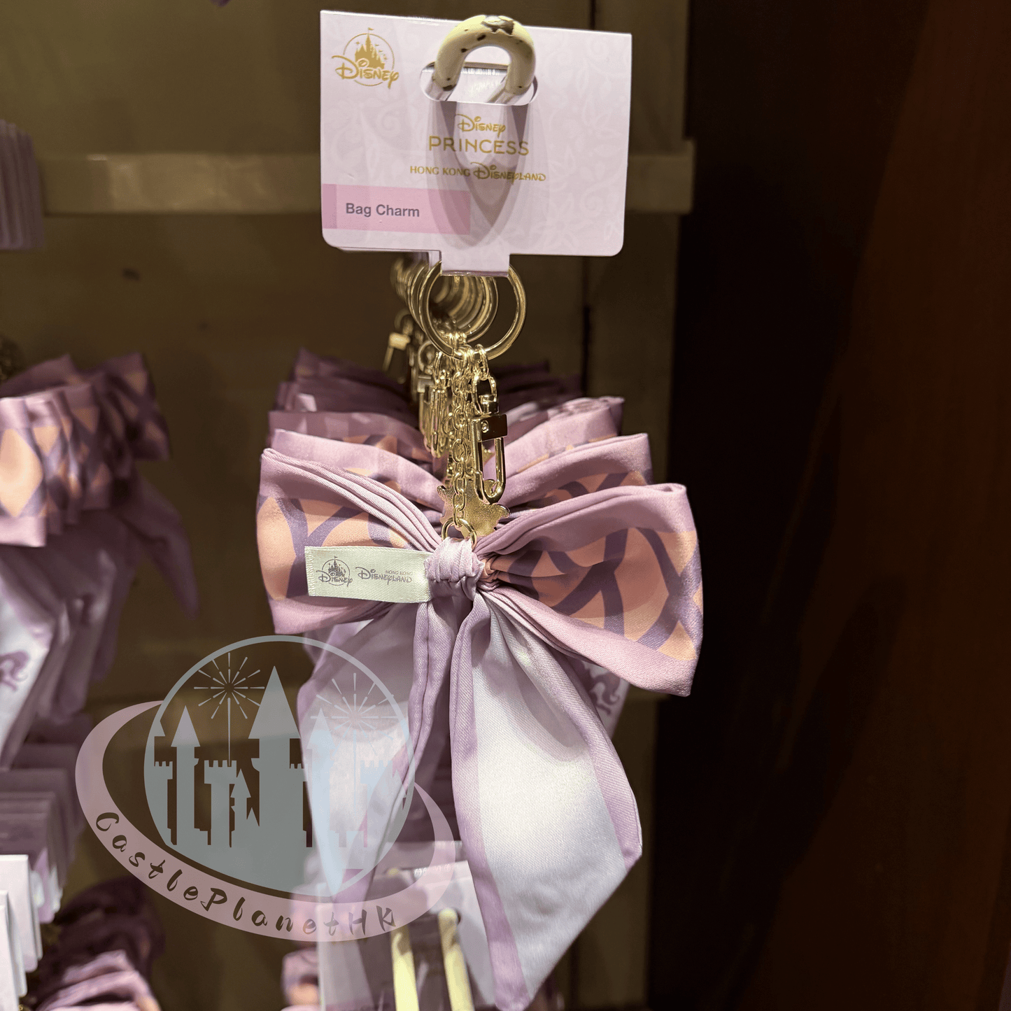 "Pre-Order" HKDL - Rapunzel Bag Charm, Tangled 2026