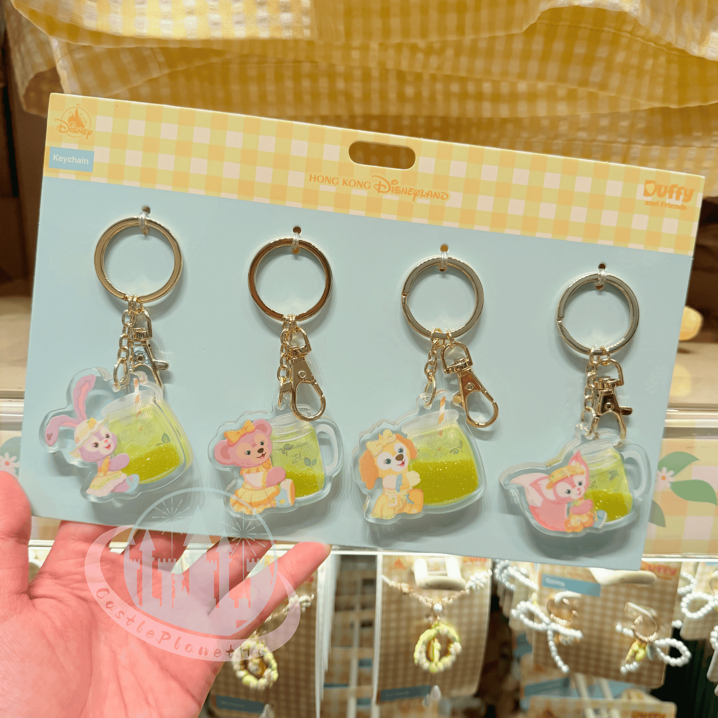 "Pre Order" HKDL - ShellieMay, StellaLou, CookieAnn & LinaBell Acrylic Keychains, Duffy and Friends Lemon Fiesta 2026