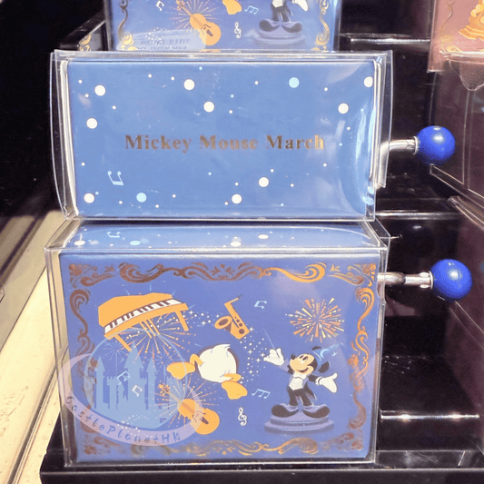 "Pre-Order" HKDL - Mickey Mouse March, Mini Hand-Crank Music Box 2026