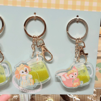 "Pre Order" HKDL - ShellieMay, StellaLou, CookieAnn & LinaBell Acrylic Keychains, Duffy and Friends Lemon Fiesta 2026