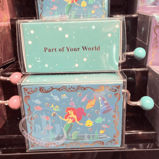 "Pre-Order" HKDL - Part of Your World, Mini Hand-Crank Music Box 2026